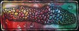 Edle Handschmeichler, Acryl und Mischtechnik auf Leinwand;
50 x 20 cm; verkauft